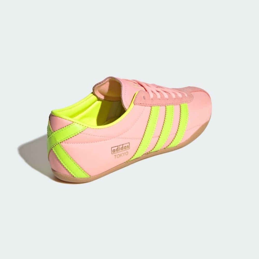 🆕 adidas Tokyo W Women’s Size 7 Pink/Green Retro Trainer Sneakers NIB - Picture 6 of 9